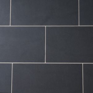 Black Matte Porcelain Floor Tiles